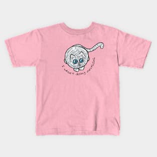 Guilty Circle Cat Kids T-Shirt